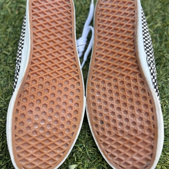 Custom Vans Micro Black and White Checkered Classics